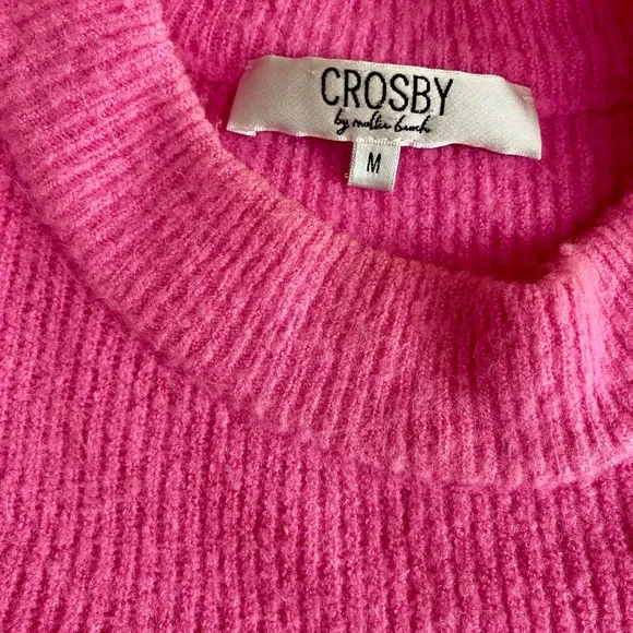 CROSBY by Mollie Burch Vibrant Red and Pink Sweater - Picture 3 of 3